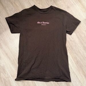 Brown Short Sleeve Tee 40s & shorties